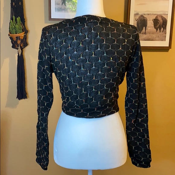 Harlow Long Sleeve Top - Black - Picture 4 of 9